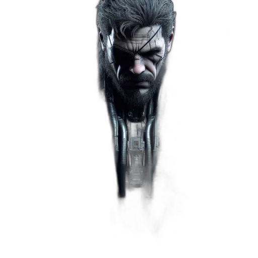 face, mask, hair, sword transparent PNG cut-out