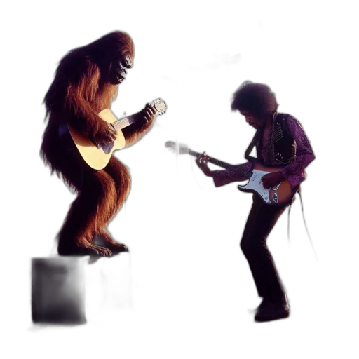 animal, concept art, anthropomorphic, gorilla transparent PNG cut-out