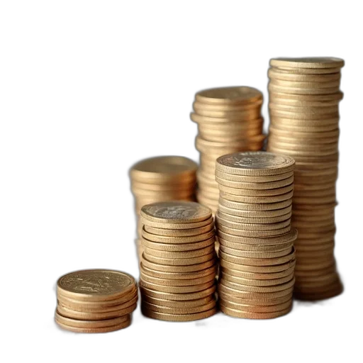 jewelry, 3d render, table, currency transparent PNG cut-out