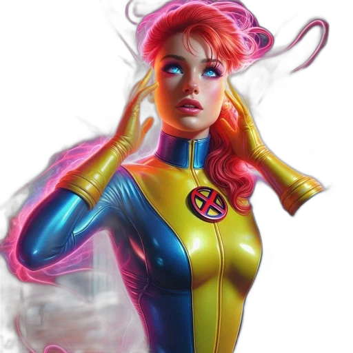 comic book art, concept art, fantasy art, 3d render transparent PNG cut-out