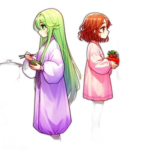 dress, weapon, staff, pixel art transparent PNG cut-out