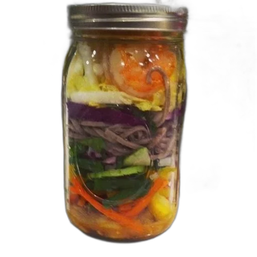 food, bottle, row, mason transparent PNG cut-out