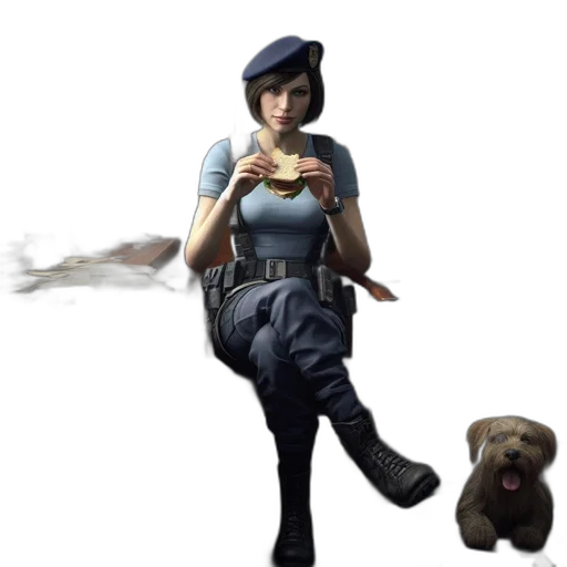 staff, weapon, animal, creature transparent PNG cut-out