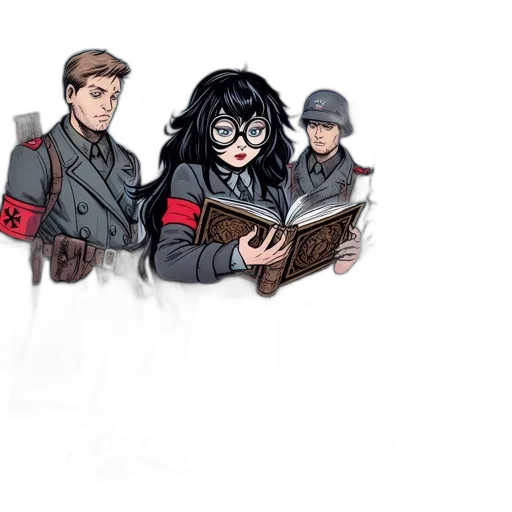 jacket, comic book art, concept art, cartoon transparent PNG cut-out