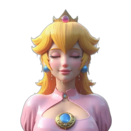 crown, staff, face, dress transparent PNG cut-out