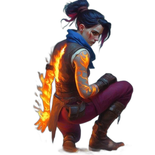jacket, staff, weapon, concept art transparent PNG cut-out