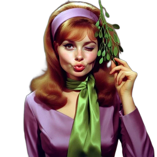 dress, jewelry, flower, staff transparent PNG cut-out