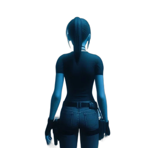 dress, robot, jacket, creature transparent PNG cut-out