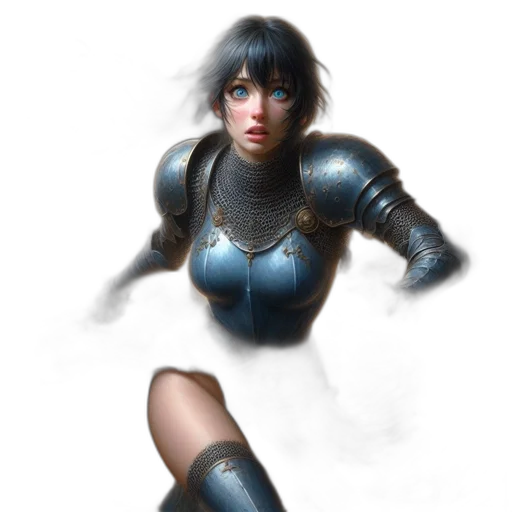 robot, concept art, fantasy art, comic book art transparent PNG cut-out