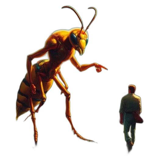 creature, robot, animal, concept art transparent PNG cut-out