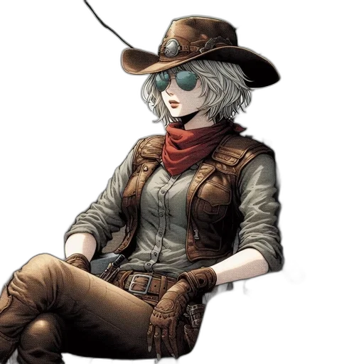 hat, jacket, staff, mask transparent PNG cut-out