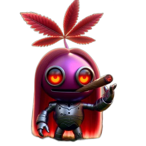 robot, staff, creature, animal transparent PNG cut-out
