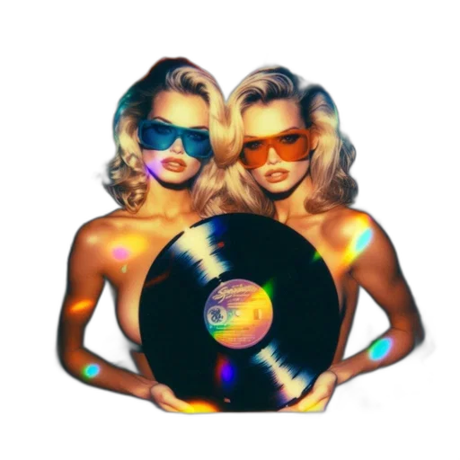vaporwave, pixel art, 3d render, cartoon transparent PNG cut-out