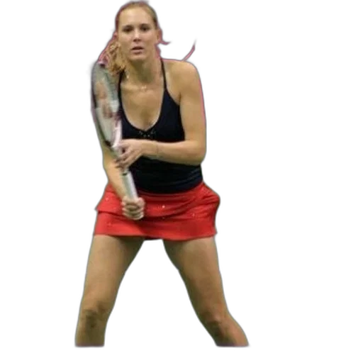 staff, woman, red, skirt transparent PNG cut-out