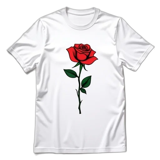 flower, 3d render, red, white transparent PNG cut-out