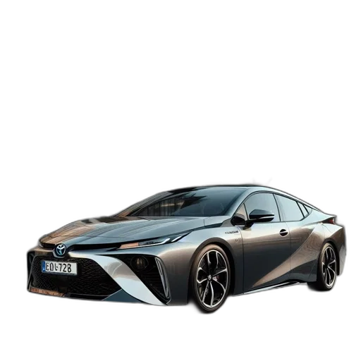 car, 3d render, photorealistic, concept art transparent PNG cut-out