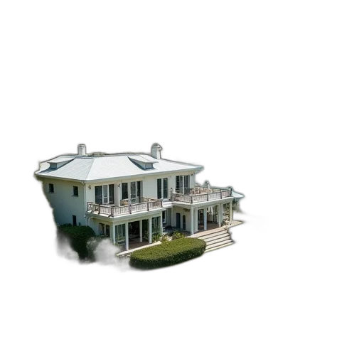 building, 3d render, photorealistic, concept art transparent PNG cut-out
