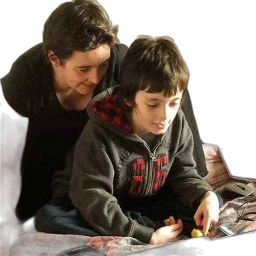 underwater, woman, child, sit transparent PNG cut-out