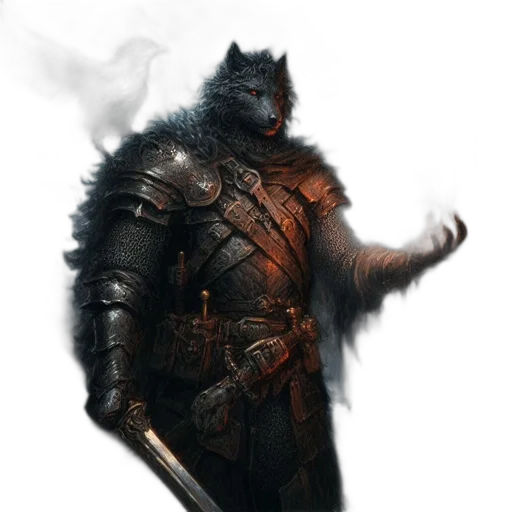 dragon, sword, staff, animal transparent PNG cut-out