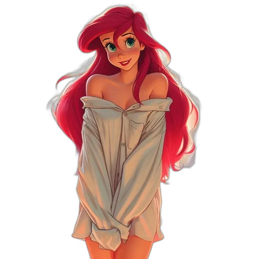 dress, concept art, watercolor, fantasy art transparent PNG cut-out