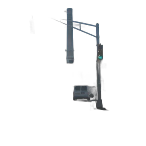 robot, car, staff, weapon transparent PNG cut-out
