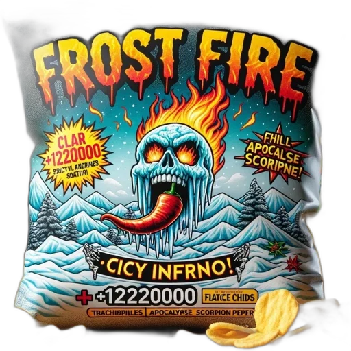 food, concept art, fire, package transparent PNG cut-out