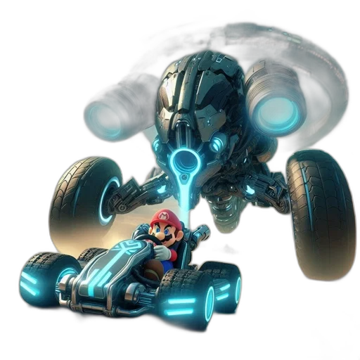 car, weapon, robot, concept art transparent PNG cut-out