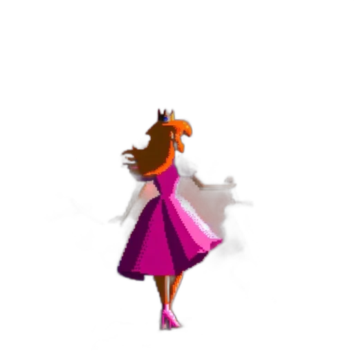 dress, crown, staff, animal transparent PNG cut-out