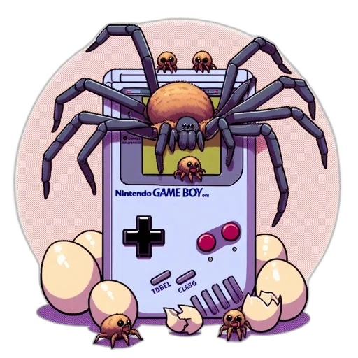 robot, creature, animal, pixel art transparent PNG cut-out