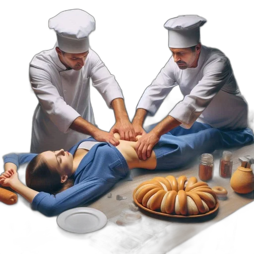 food, staff, photorealistic, concept art transparent PNG cut-out