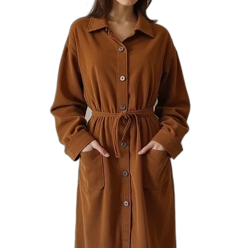 dress, jacket, earth tones, anouk transparent PNG cut-out