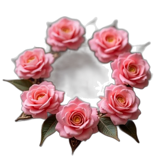 crown, jewelry, flower, staff transparent PNG cut-out