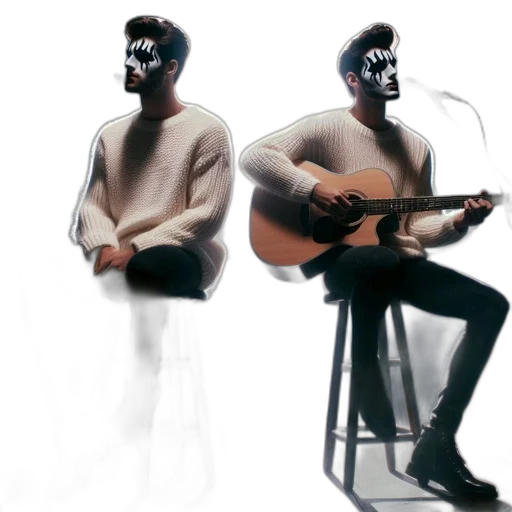 mask, jacket, face, furniture transparent PNG cut-out