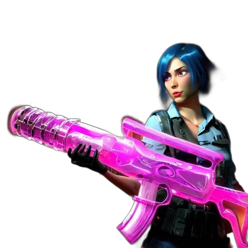 weapon, staff, concept art, 3d render transparent PNG cut-out