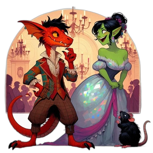 dragon, concept art, fantasy art, comic book art transparent PNG cut-out