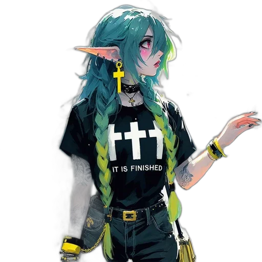 staff, dragon, creature, jacket transparent PNG cut-out