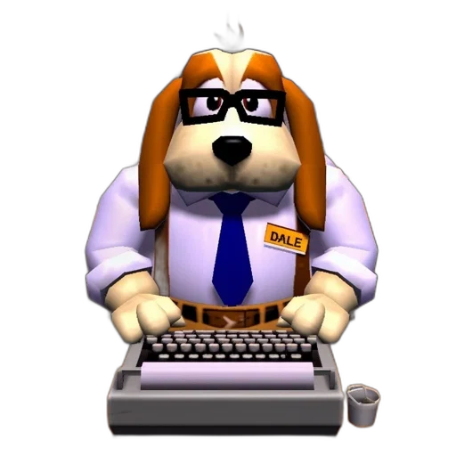 staff, animal, 3d render, pixel art transparent PNG cut-out