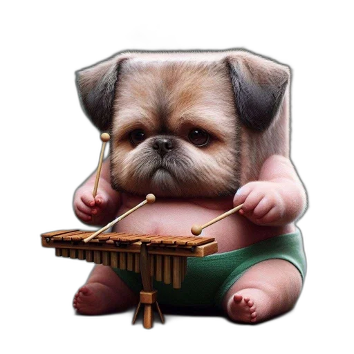 staff, animal, weapon, fantasy art transparent PNG cut-out