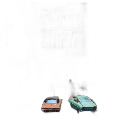 car, concept art, photorealistic, pixel art transparent PNG cut-out