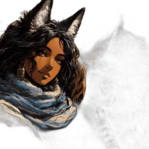 mask, fantasy art, concept art, photorealistic transparent PNG cut-out