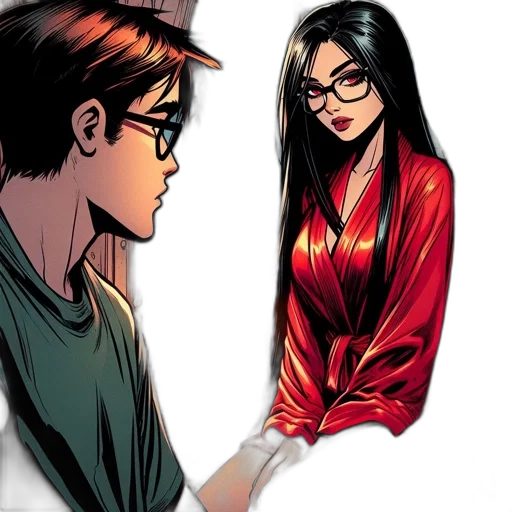 comic book art, concept art, cartoon, fire transparent PNG cut-out