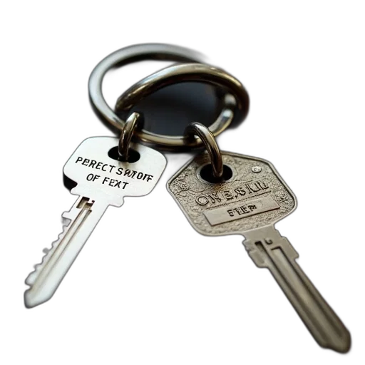 jewelry, usa, key, chain transparent PNG cut-out
