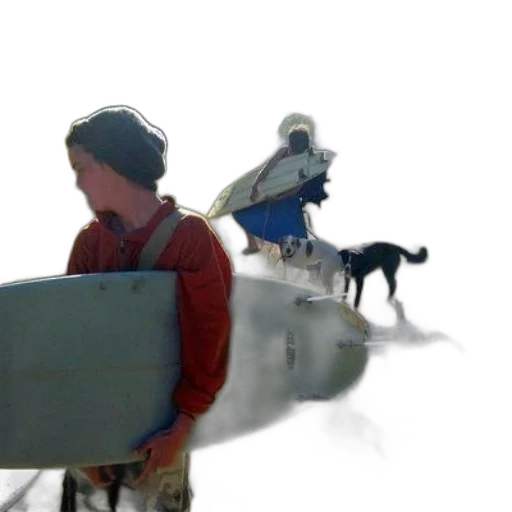 concept art, 3d render, snow, fog transparent PNG cut-out