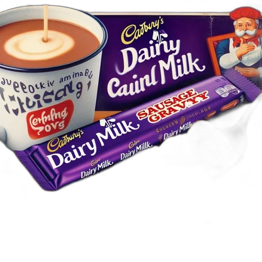 food, poster, promotes, cadbury transparent PNG cut-out