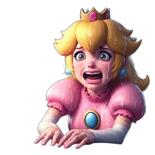 crown, face, dress, creature transparent PNG cut-out