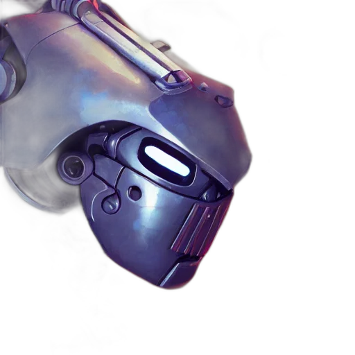 robot, weapon, mask, bottle transparent PNG cut-out