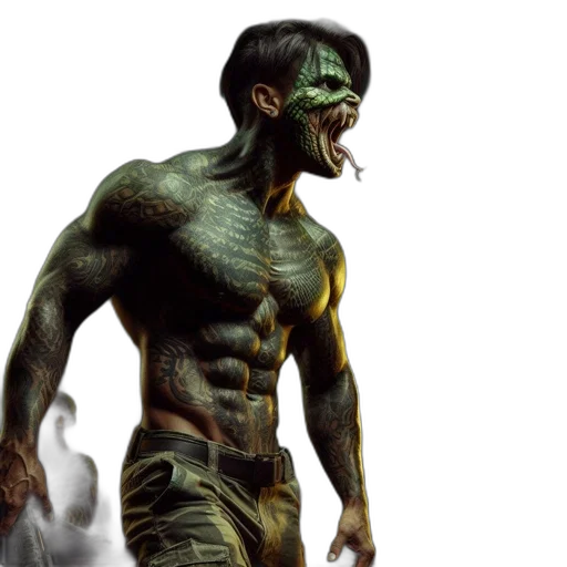 creature, concept art, fantasy art, comic book art transparent PNG cut-out