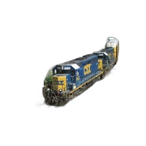 3d render, photorealistic, csx, train transparent PNG cut-out