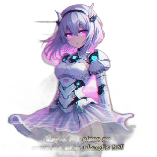 robot, dress, weapon, dragon transparent PNG cut-out