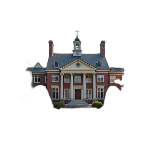 building, crown, hat, staff transparent PNG cut-out